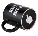 Nice Day Coffee Mug Middle Finger UP Cup