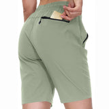 US Hot Sale Women's Hiking Cargo Shorts Zipper.