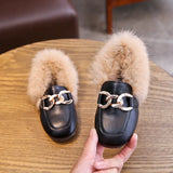 Warm Plush Fluffy Shoes