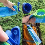 700ml Hiking Camping Reusable Water Bags.