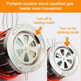 2 In 1 Camping Gas Heater