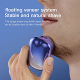 Travel Electric Shaver For Men Use For Face Legs Arms Mini Pocket-sized Portable Rechargeable Face Beard Razor Ideal For Outdoor