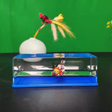Floating Sunny Ship in Fluid Liquid